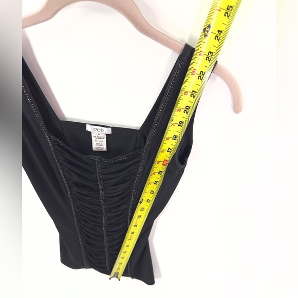 Vintage Cache Y2K Tank Top Womens XS Witchy Victorian Whimsigoth Corset Romantic - Picture 9 of 10